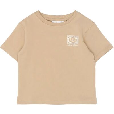 The New Tnsttitan Os S_S Sweat Tee 86 Beige 86 The New Tnsttitan Os S_S Sweat Tee 86 Beige 86