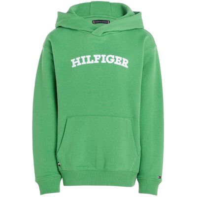 Tommy Hilfiger Hilfiger Arched Hoodie 80 Green 80 Tommy Hilfiger Hilfiger Arched Hoodie 80 Green 80