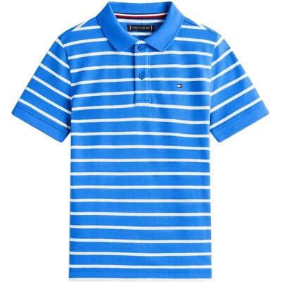 Tommy Hilfiger Flag Polo Ss 176 Blue 176 Tommy Hilfiger Flag Polo Ss 176 Blue 176