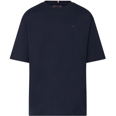Tommy Hilfiger Flag Broderi T-skjorte Gutter - Casual Klær Tommy Hilfiger Flag Broderi T-skjorte Gutter - Casual Klær