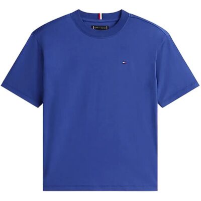 Tommy Hilfiger Essential Archive Fit Tee Ss 140 Blue 140 Tommy Hilfiger Essential Archive Fit Tee Ss 140 Blue 140