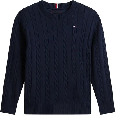 Tommy Hilfiger Cotton Cable Sweater 98 Navy 98 Tommy Hilfiger Cotton Cable Sweater 98 Navy 98