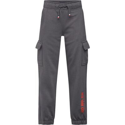 Tommy Hilfiger Nyc Print Cargo Sweatpants 152 Grey 152 Tommy Hilfiger Nyc Print Cargo Sweatpants 152 Grey 152