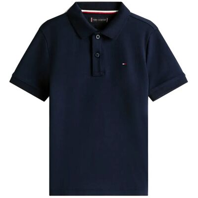 Tommy Hilfiger Interlock Rwb Polo Ss 140 Navy 140 Tommy Hilfiger Interlock Rwb Polo Ss 140 Navy 140