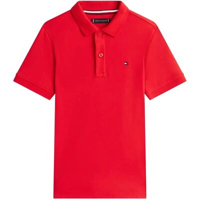 Tommy Hilfiger Interlock Rwb Polo Ss 128 Red 128 Tommy Hilfiger Interlock Rwb Polo Ss 128 Red 128