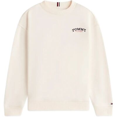 Tommy Hilfiger Monotype Graphic Sweatshirt 122 Cream 122 Tommy Hilfiger Monotype Graphic Sweatshirt 122 Cream 122