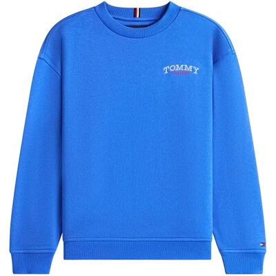 Tommy Hilfiger Monotype Graphic Sweatshirt 122 Blue 122 Tommy Hilfiger Monotype Graphic Sweatshirt 122 Blue 122