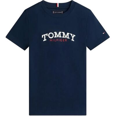 Tommy Hilfiger Monogram Graphic T-Shirt 176 Navy 176 Tommy Hilfiger Monogram Graphic T-Shirt 176 Navy 176