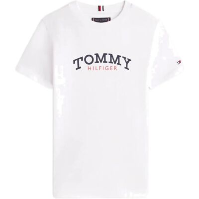 Tommy Hilfiger Monogram Graphic T-Shirt 128 White 128 Tommy Hilfiger Monogram Graphic T-Shirt 128 White 128