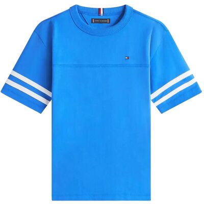 Tommy Hilfiger Varsity Stripes T-Shirt Ss 164 Blue 164 Tommy Hilfiger Varsity Stripes T-Shirt Ss 164 Blue 164