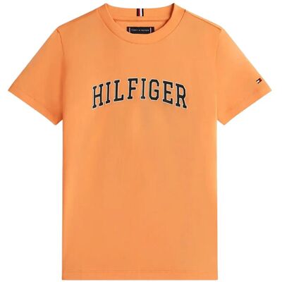 Tommy Hilfiger Hilfiger Varsity T-Shirt 164 Orange 164 Tommy Hilfiger Hilfiger Varsity T-Shirt 164 Orange 164