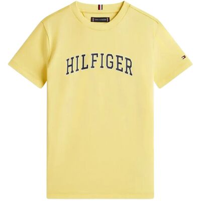 Tommy Hilfiger Hilfiger Varsity T-Shirt 122 Yellow 122 Tommy Hilfiger Hilfiger Varsity T-Shirt 122 Yellow 122