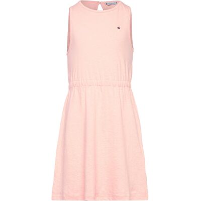 Tommy Hilfiger Linen Jersey Dress Slvls 176 Pink 176 Tommy Hilfiger Linen Jersey Dress Slvls 176 Pink 176