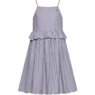 Tommy Hilfiger Striped Strap Dress Slvls 176 Blue 176 Tommy Hilfiger Striped Strap Dress Slvls 176 Blue 176