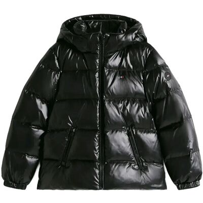 Tommy Hilfiger Essential Down Jacket 164 Black 164 Tommy Hilfiger Essential Down Jacket 164 Black 164