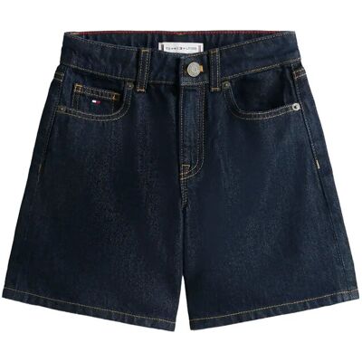 Tommy Hilfiger Bermuda Denim Short Rinse 140 Navy 140 Tommy Hilfiger Bermuda Denim Short Rinse 140 Navy 140