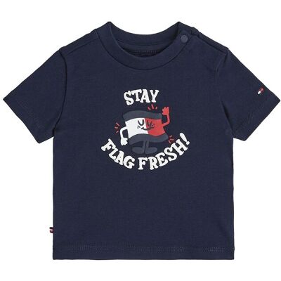 Tommy Hilfiger Boys Graphic Tee Ss 62 Navy 62 Tommy Hilfiger Boys Graphic Tee Ss 62 Navy 62