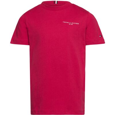 Tommy Hilfiger Mini Corp T-Shirt 152 Red 152 Tommy Hilfiger Mini Corp T-Shirt 152 Red 152
