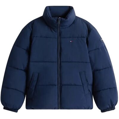 Tommy Hilfiger Flag Puffer Jacket 164 Navy 164 Tommy Hilfiger Flag Puffer Jacket 164 Navy 164
