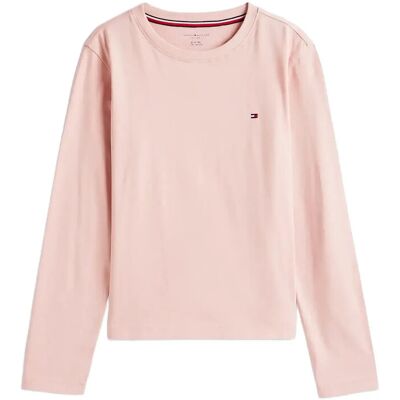 Tommy Hilfiger Ls Cuffed Pj Set 140-152 Pink 140-152 Tommy Hilfiger Ls Cuffed Pj Set 140-152 Pink 140-152