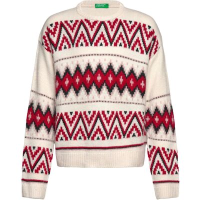United Sweater L/S 122 White 122 United Sweater L/S 122 White 122