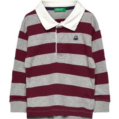 United L/S Polo Shirt 104 Grey 104 United L/S Polo Shirt 104 Grey 104