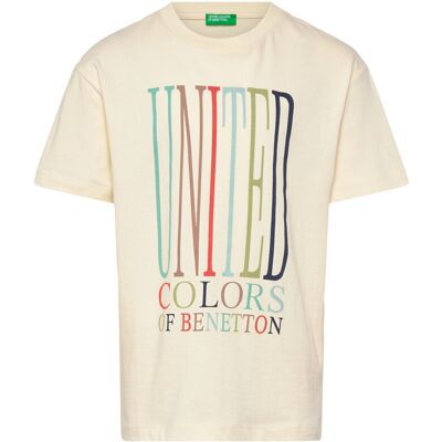 United T-Shirt 122 Cream 122 United T-Shirt 122 Cream 122