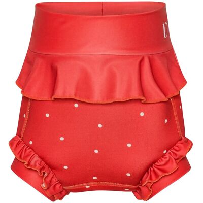Vanilla Copenhagen Blebadebukser Neopren - Berry - Dots 3-6M Red 3-6M Vanilla Copenhagen Blebadebukser Neopren - Berry - Dots 3-6M Red 3-6M