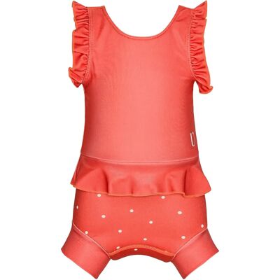 Vanilla Copenhagen Blebadedragt - Neopren - Berry - Dots 6-12M Coral 6-12M Vanilla Copenhagen Blebadedragt - Neopren - Berry - Dots 6-12M Coral 6-12M