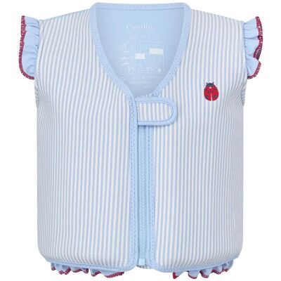 Vanilla Copenhagen Svømmevest - Seersucker - Ladybug 6-8Y Blue 6-8Y Vanilla Copenhagen Svømmevest - Seersucker - Ladybug 6-8Y Blue 6-8Y