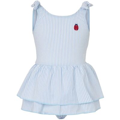 Vanilla Copenhagen Baby Badedragt - Seersucker - Ladybug 3-6M Blue 3-6M Vanilla Copenhagen Baby Badedragt - Seersucker - Ladybug 3-6M Blue 3-6M