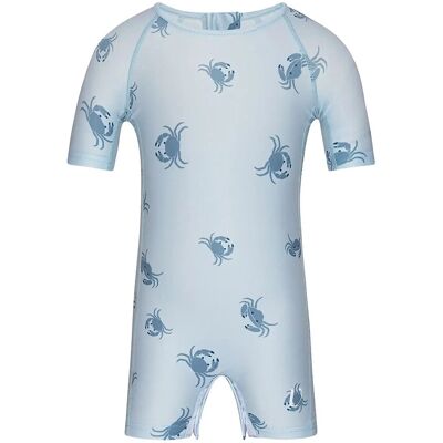 Vanilla Copenhagen Baby Badeheldragt - Skyway - Craby 3-6M Blue 3-6M Vanilla Copenhagen Baby Badeheldragt - Skyway - Craby 3-6M Blue 3-6M