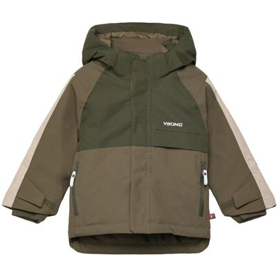 Viking Play Winter Jacket Thermal 110 Khaki 110 Viking Play Winter Jacket Thermal 110 Khaki 110