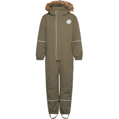 Viking Play Winter Playsuit Thermal 140 Khaki 140 Viking Play Winter Playsuit Thermal 140 Khaki 140