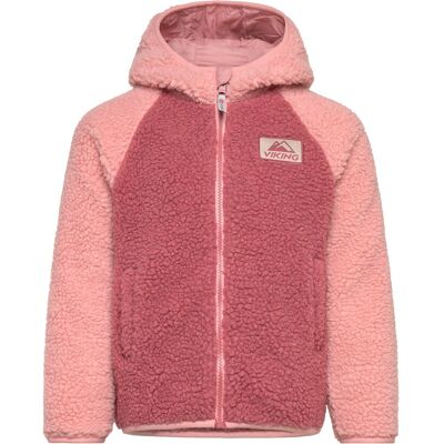Viking Play Reversible Pile Jacket 134 Pink 134 Viking Play Reversible Pile Jacket 134 Pink 134
