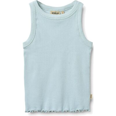 Wheat Rib Top Minka 122 Blue 122 Wheat Rib Top Minka 122 Blue 122