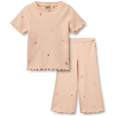 Wheat Set T-Shirt S/S & Pants Alicia 116 Pink 116 Wheat Set T-Shirt S/S & Pants Alicia 116 Pink 116