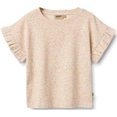 Wheat T-Shirt S/S Ally 110 Pink 110 Wheat T-Shirt S/S Ally 110 Pink 110
