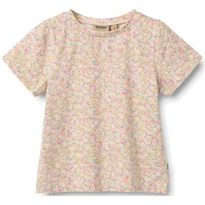 Wheat T-Shirt S/S Manna 140 Pink 140 Wheat T-Shirt S/S Manna 140 Pink 140