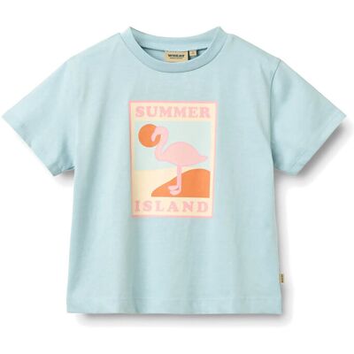 Wheat T-Shirt S/S Mirsa 122 Blue 122 Wheat T-Shirt S/S Mirsa 122 Blue 122