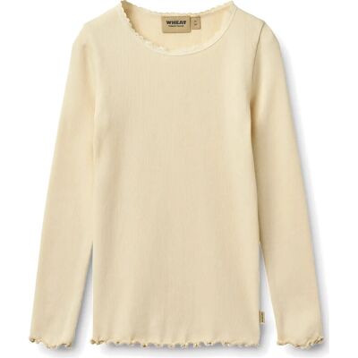 Wheat Rib T-Shirt L/S Reese 98 Yellow 98 Wheat Rib T-Shirt L/S Reese 98 Yellow 98