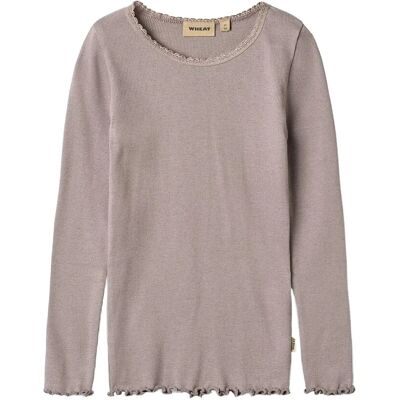Wheat Rib T-Shirt L/S Reese 98 Purple 98 Wheat Rib T-Shirt L/S Reese 98 Purple 98