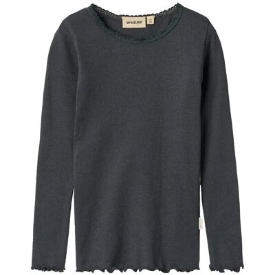 Wheat Rib T-Shirt L/S Reese 98 Navy 98 Wheat Rib T-Shirt L/S Reese 98 Navy 98