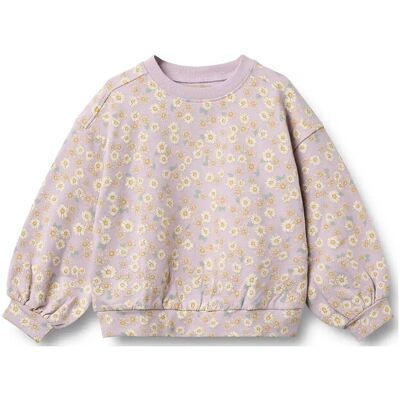 Wheat Sweatshirt L/S Lia 110 Purple 110 Wheat Sweatshirt L/S Lia 110 Purple 110