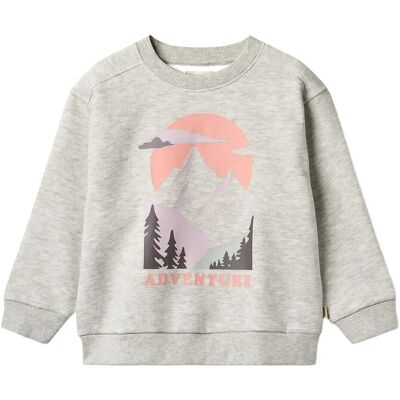 Wheat Sweatshirt L/S Ellis 128 Grey 128 Wheat Sweatshirt L/S Ellis 128 Grey 128