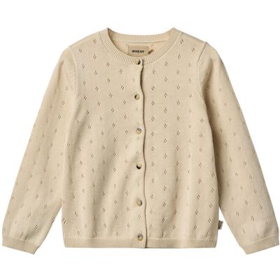 Wheat Knit Cardigan Maia 98 Beige 98 Wheat Knit Cardigan Maia 98 Beige 98