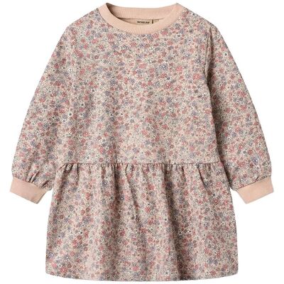 Wheat Sweat Dress L/S Zenia 128 Pink 128 Wheat Sweat Dress L/S Zenia 128 Pink 128