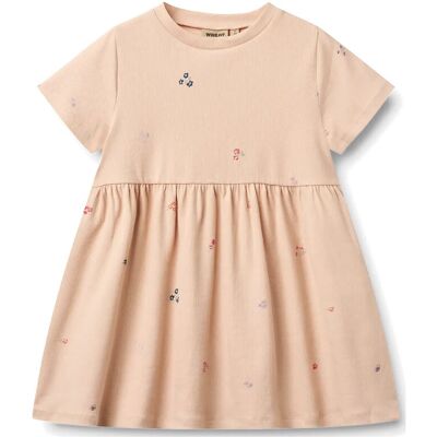 Wheat Jersey Dress Anna 116 Pink 116 Wheat Jersey Dress Anna 116 Pink 116