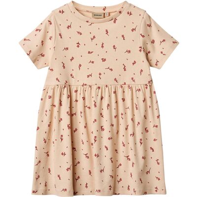 Wheat Jersey Dress Anna 110 Beige 110 Wheat Jersey Dress Anna 110 Beige 110