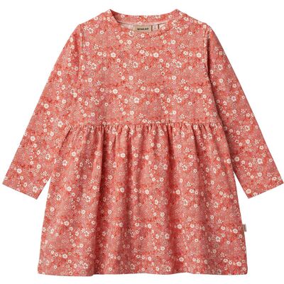 Wheat Jersey Dress L/S Sessa 116 Pink 116 Wheat Jersey Dress L/S Sessa 116 Pink 116